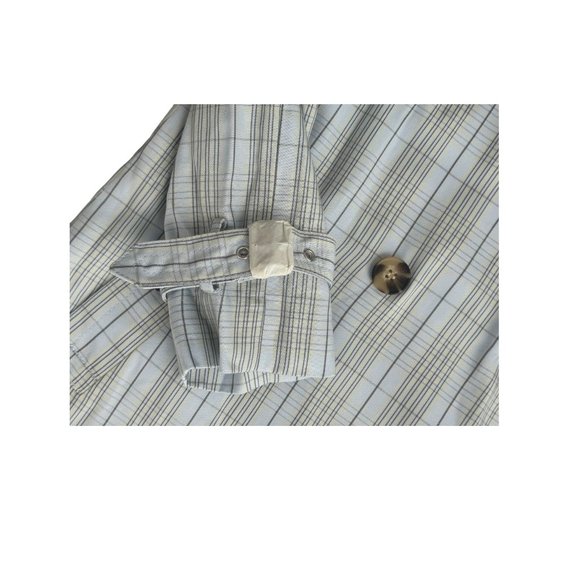 Club Monaco The Everywear Trench Coat Blue Plaid XS MSRP $379 Belt Not Included - Picture 9 of 10